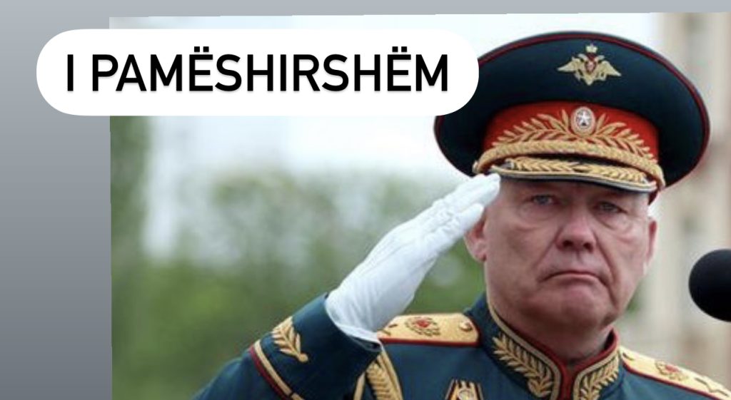 Rusia emëron gjeneral të ri për të udhëhequr ushtrinë kundër Ukrainës