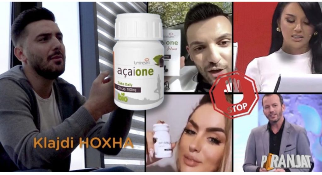 Zbulohet mashtrimi me produktin që reklamojnë VIP-at