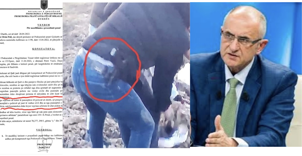 Petrit Vasili nxjerr pamjet: Skandal, Prokuroria e kapur mbyll çështjen e xhupzinjve me pistoleta që dhunonin protestuesit