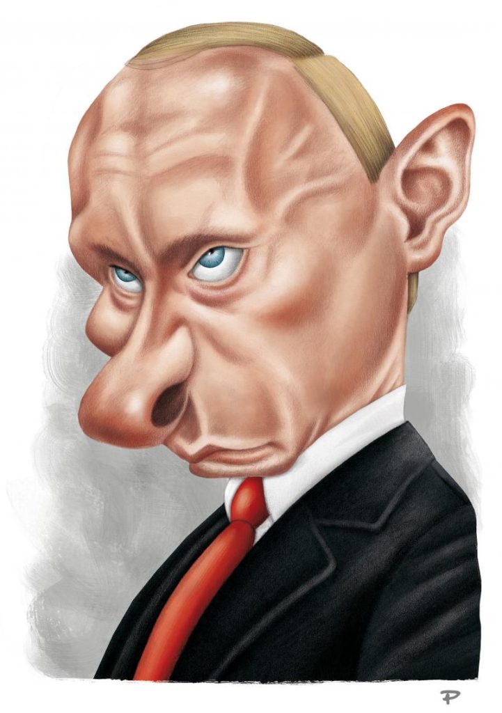 Ku po gabon ende Perëndimi në lidhje me Putinin