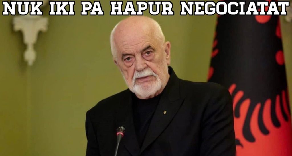 Humori i Sejkos: I lutemi BE-së të hapi negociatat se nuk ikën ky