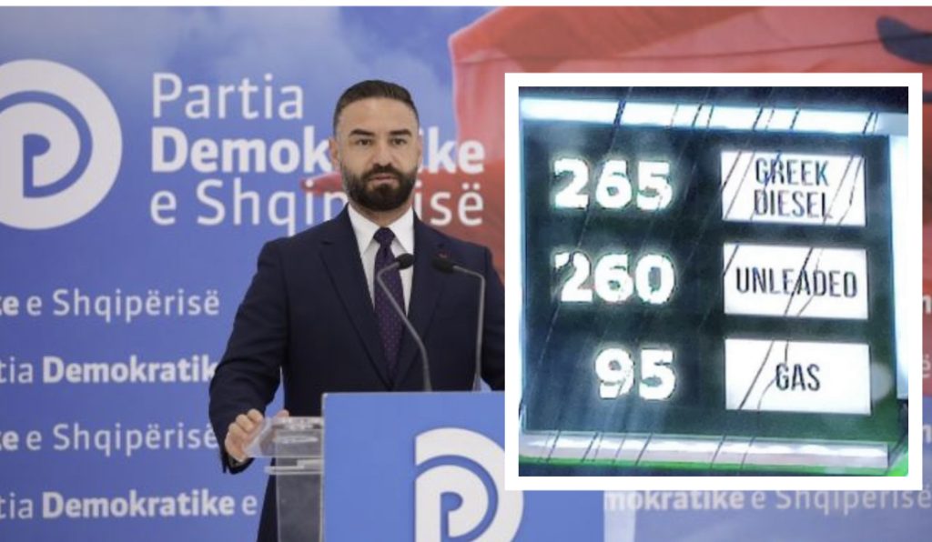 Çmimi  i naftës me 265 lekë për litër