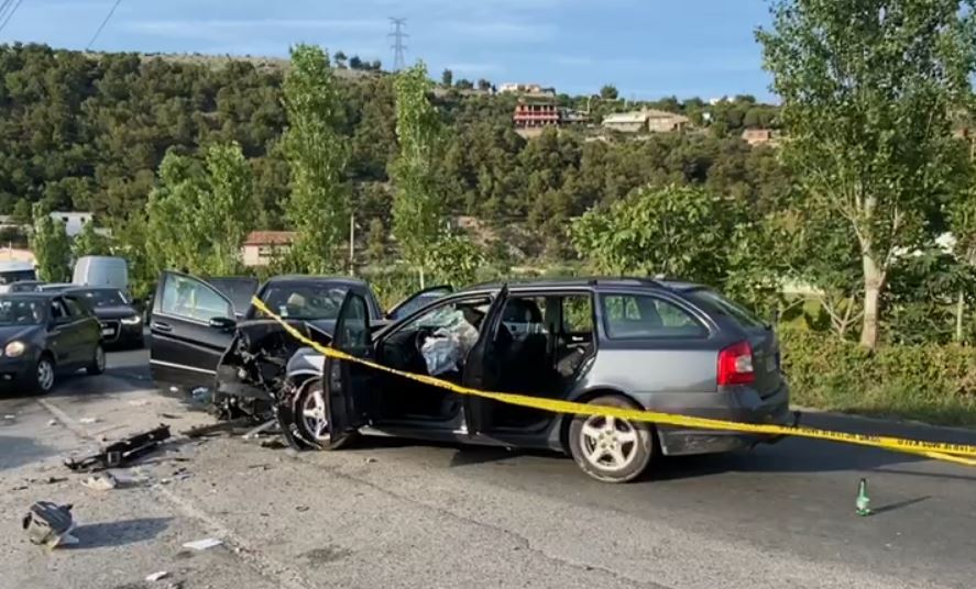 5 persona të plagosur në aksidentin  e  rëndë rrugor