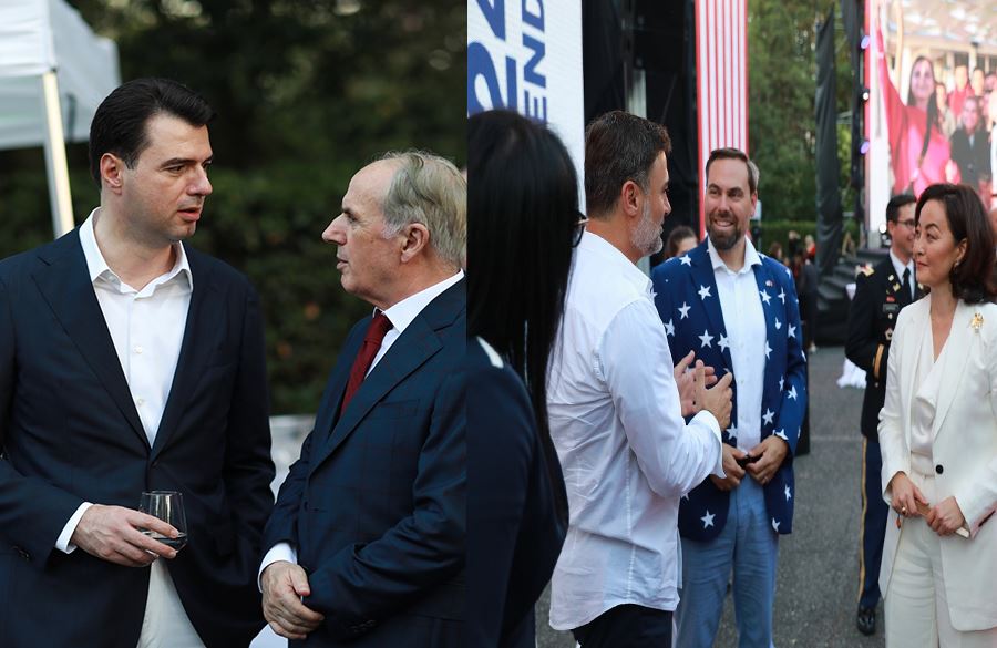 Dita e Pavarësisë së Shteteve të Bashkuara bashkon politikanët shqiptarë
