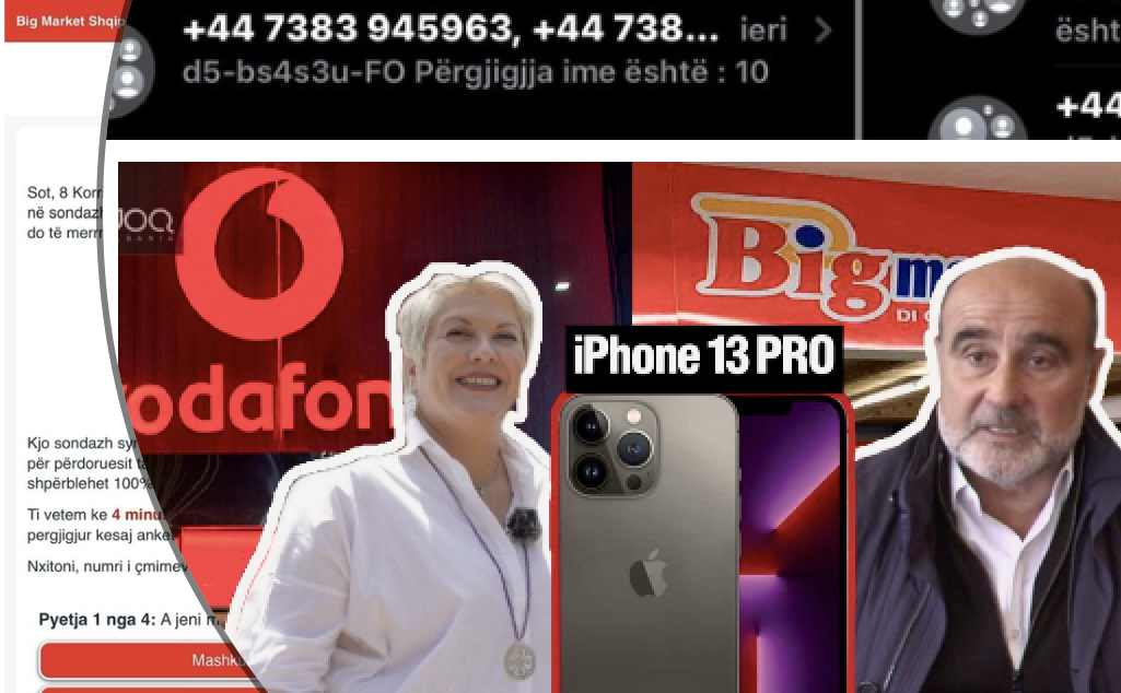 DENONCIMI/ Vodafone bashkëpunëtor me Big Market në vjedhjen e qytetarëve