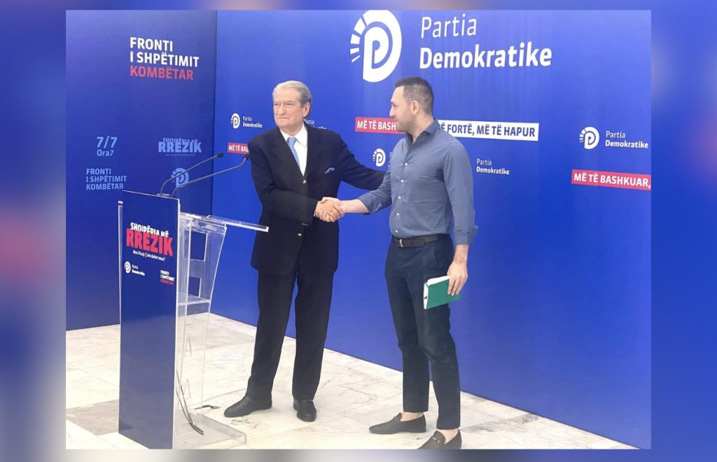 Berisha firmos emërimin e sekretarit të marrëdhënieve ndërkombëtare në PD. Ja kush është