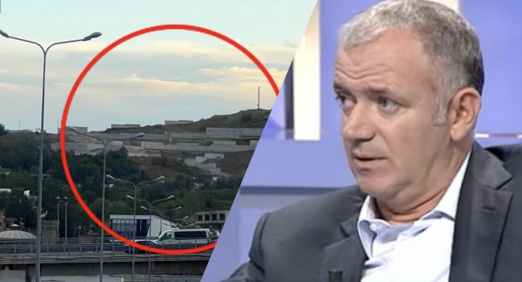 Aleksandër Frangaj shemb kodrën për të ndërtuar kompleks me vila private me pishinë