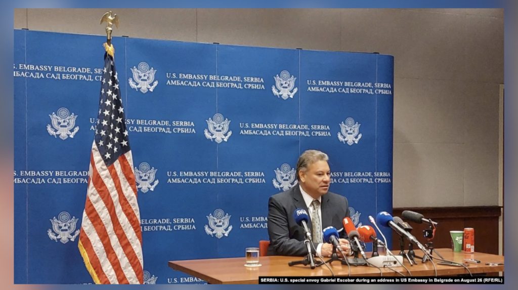 Gabriel Escobar: Kosova dhe Serbia të zotohen se nuk do të ketë dhunë!