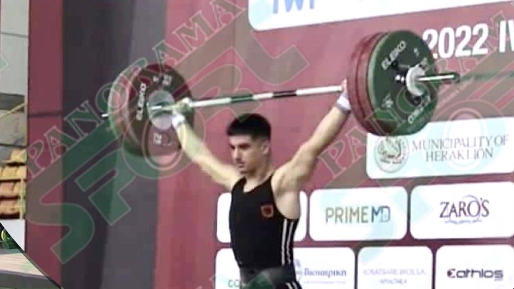 PESHËNGRITËSI i  talentuar Ertjan Kofsha , tri medalje ari në Kampionatin Europian U-17