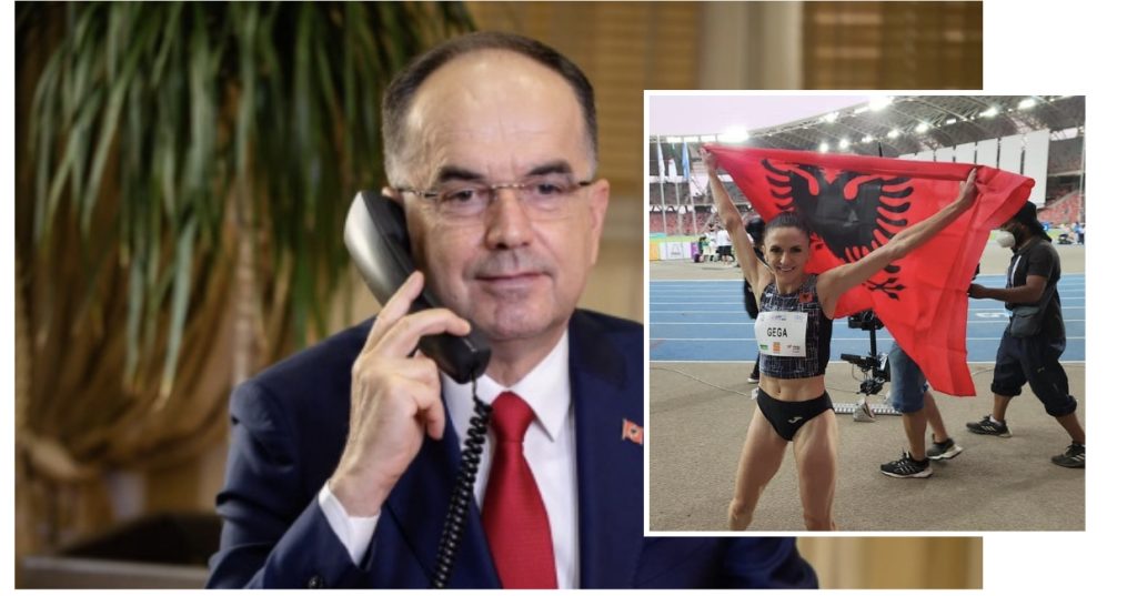 Presidenti Begaj telefonon atleten: Frymëzim dhe përgjegjësi për ta mbështetur