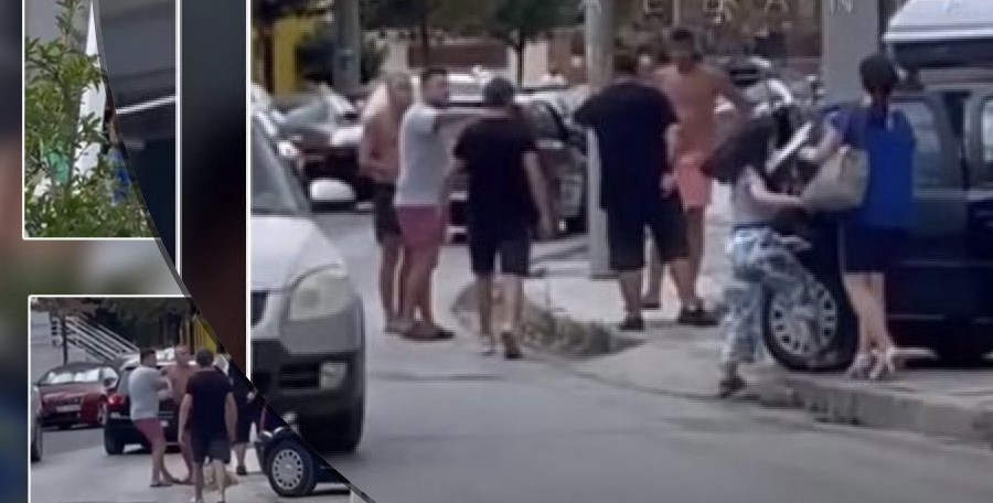 VIDEO/ Sarandë, pronari i restorantit ndjek me thikë në dorë klientin