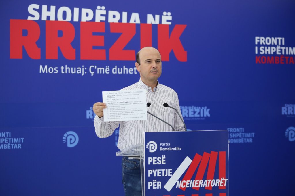 Inceneratorët, PD: 430 mln euro u morën nga paratë e shqiptarëve për vepra që nuk janë. A ekziston SPAK-u?