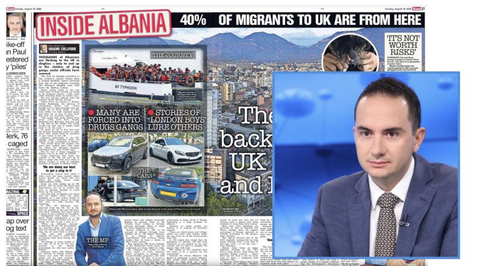 Katër nga dhjetë emigrantë ilegalë në Angli janë shqiptarë…
