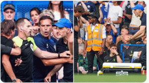 Derbi i Londrës/ Përplasje fizike Tuchel-Conte, çfarë ndodhi te Chelsea-Tottenham