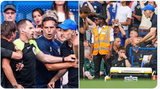 Derbi i Londrës/ Përplasje fizike Tuchel-Conte, çfarë ndodhi te Chelsea-Tottenham