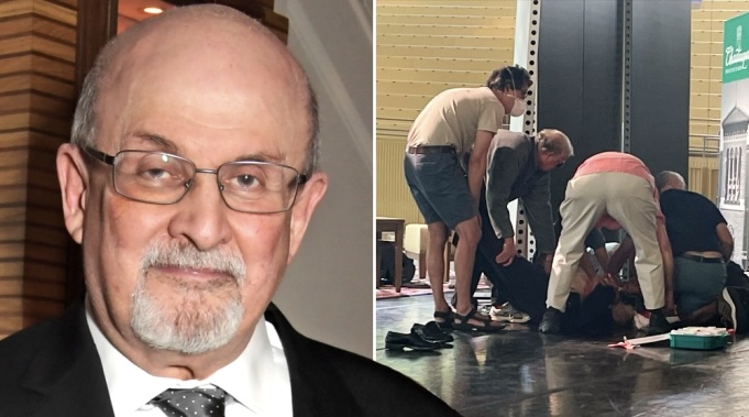 Salman Rushdie, autori i “Vargjeve Satanike”, goditet 15 herë me thikë