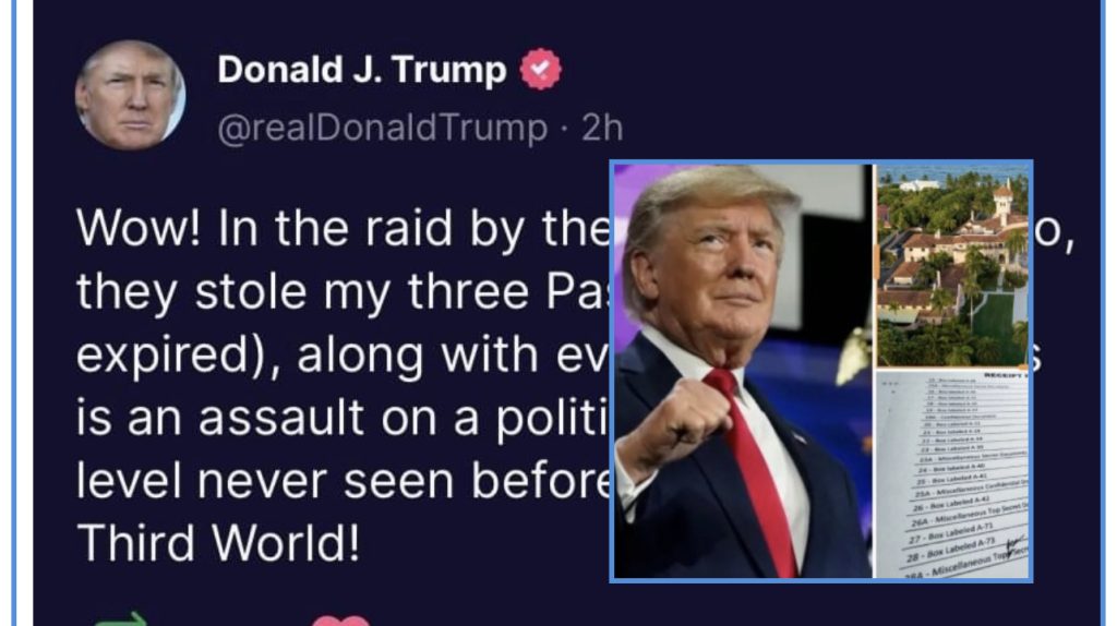 Donald Trump: FBI më vodhi pasaportat, po bëjnë gjueti shtrigash ndaj meje