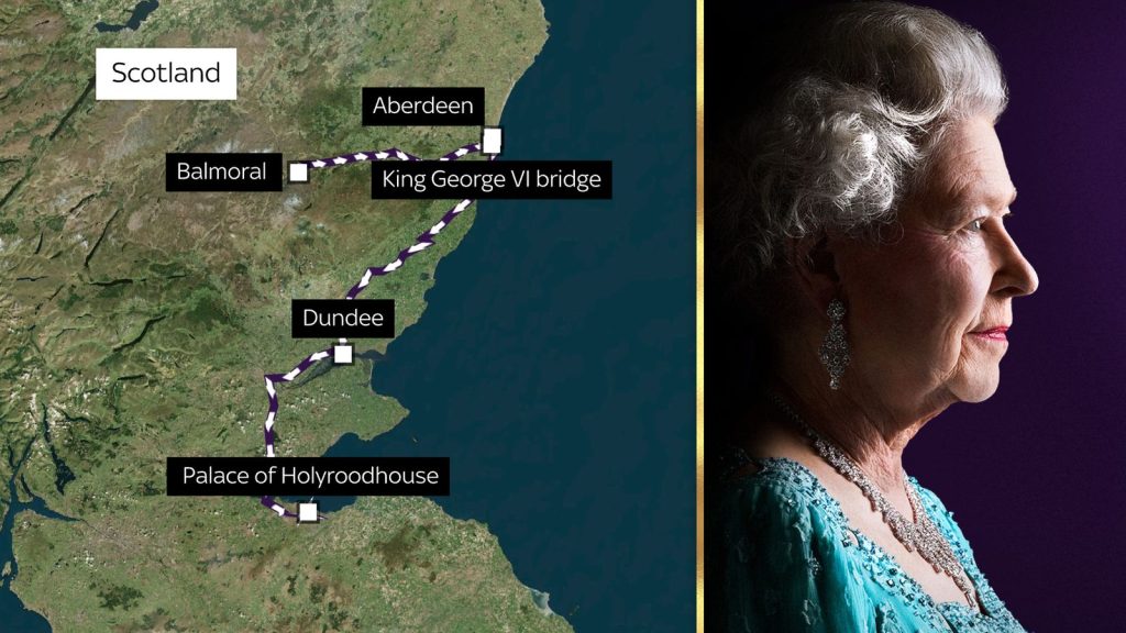Arkivoli i Mbretëreshës Elizabeth do të dërgohet sot nga Balmoral drejt Edinburgut!