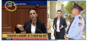 Belinda Balluku del “live” në dy vende!