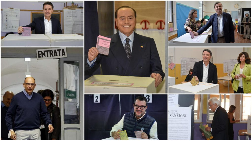 Zgjedhjet në Itali,   pjesëmarrja zhgënjyese në krahasim me zgjedhjet e 2018-ës