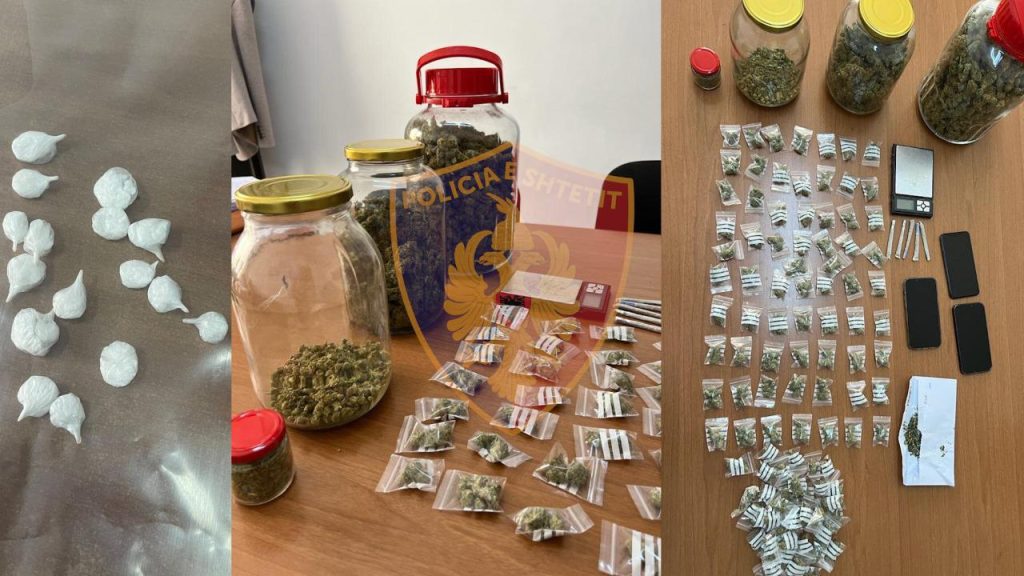 Pranga 2 vëllezërve në Tiranë, shisnin drogë në biznesin e tyre