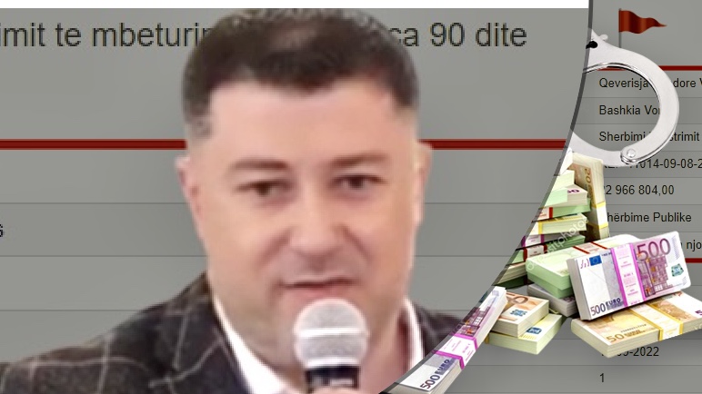 Tenderi korruptiv i Blerim Sherës në  Vorë:  I jep 223 MLN lekë kompanisë që ‘garoi me veten’