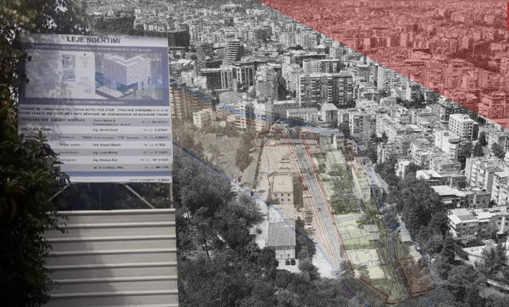 Masakra urbane e talebanëve të betonit në Parkun e Liqenit  të Tiranës