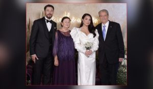 Pamjet e para nga ceremonia gala e martesës së Armina Mevlanit me Shkëlzen Berishës, momenti i kërcimit romantik të çiftit