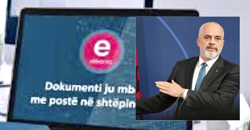 Rama tentoi të fuste edhe bankat te e-Albania