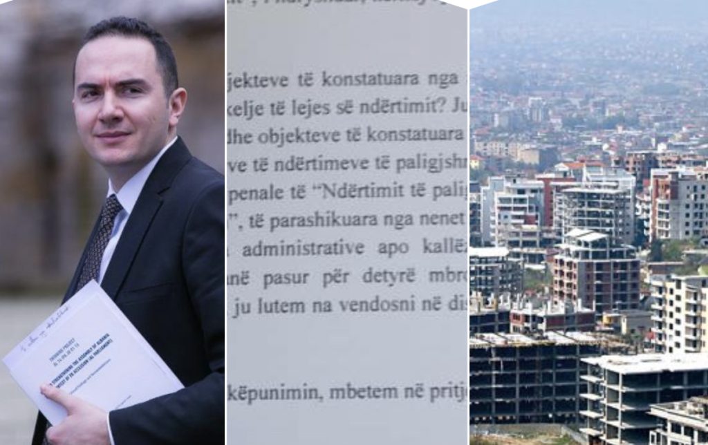 Salianji i kërkon informacion qeverisë për ndërtimet e pa ligjshme: A ka pasur procedime penale për oligarkët?