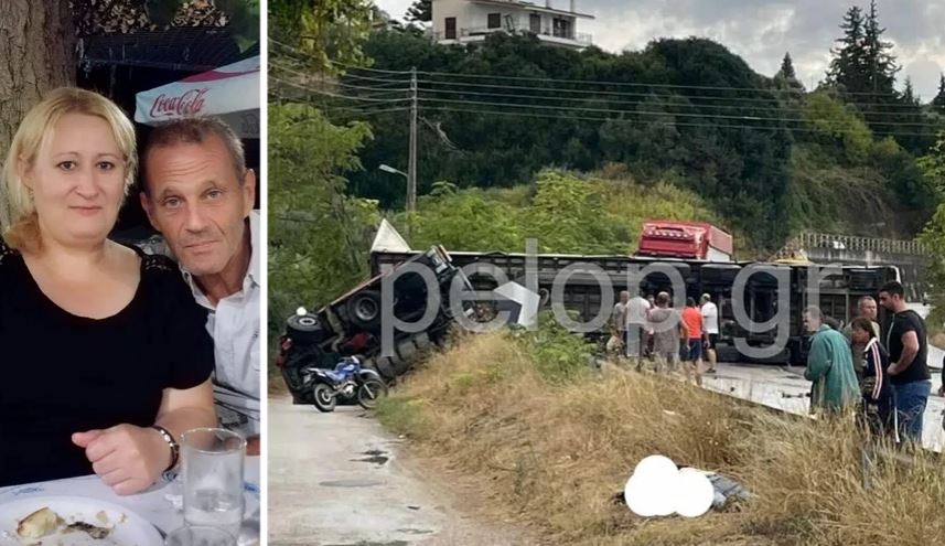 Makina e çiftit shqiptar përplaset me kamionin, humbin jetën prindërit e 3 fëmijëve të mitur