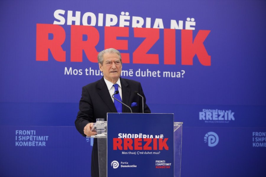 Berisha: Do bëjmë gjithçka për bashkimin e Partisë Demokratike