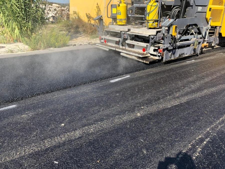 Asfaltime  rrugësh në Tiranë në prag të zgjedhjeve