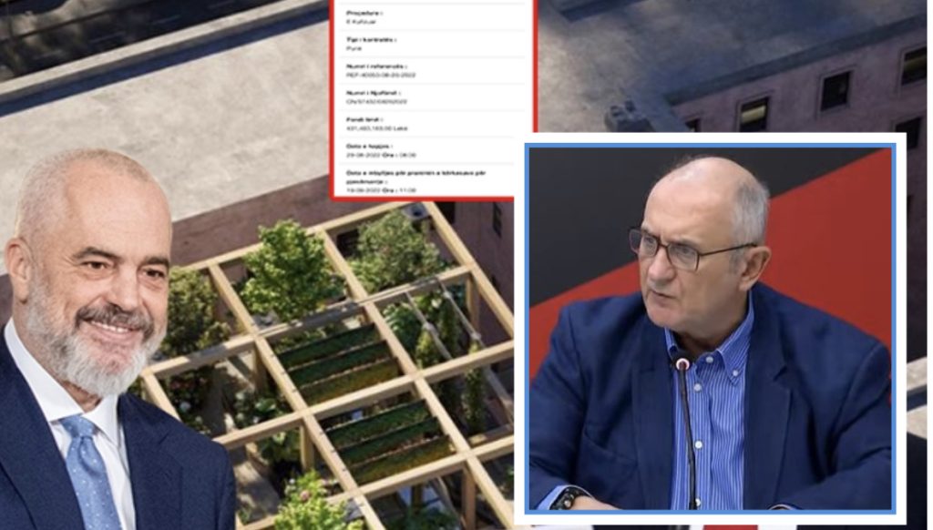 Vasili: Rama kënaq psikopatinë e tij me instalacion 4 milionë euro