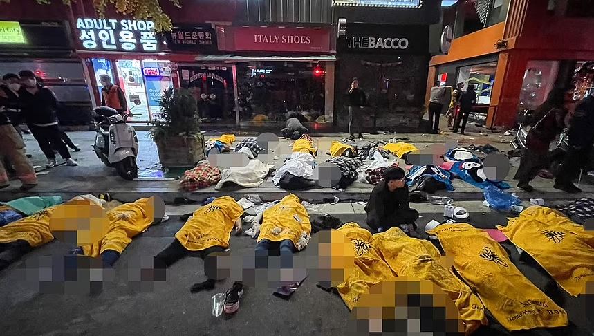 FOTOT nga KOREJA e JUGUT/146 persona humbën jetën gjatë festimeve të Halloween