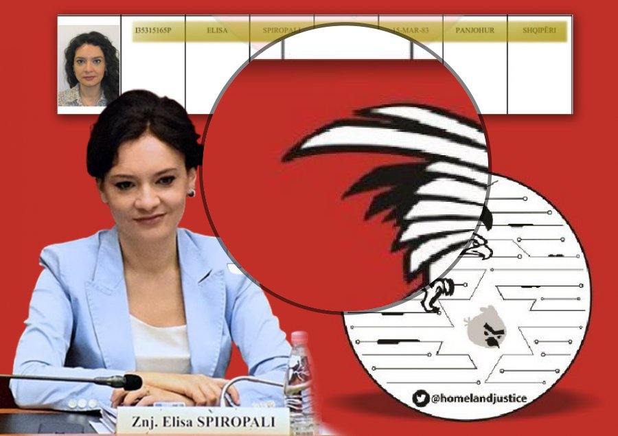 Emri  i  Elisa Spiropalit  në  kontigjentin e MEMEX nga HAKERAT