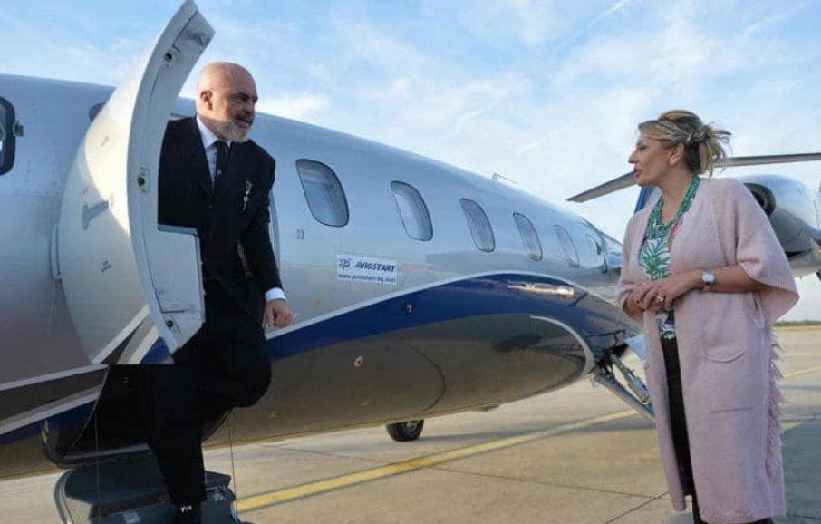 127 udhëtimet me avion taksi të Edi Ramës kushtuan 19 mln euro!