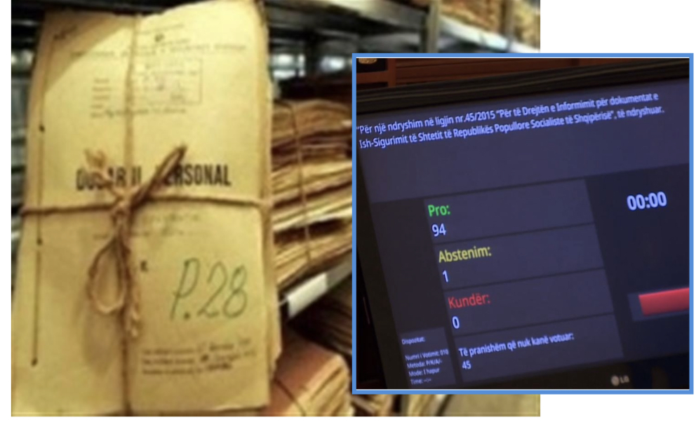 PS bashkon votat me grupin e Alibeajt, hapen dosjet e ish-Sigurimit