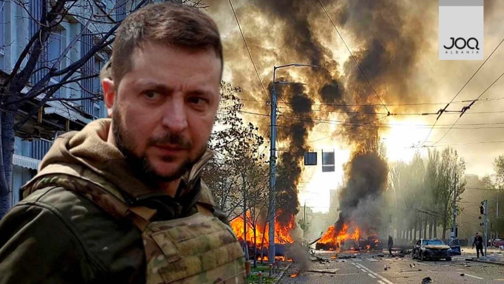 Rusia bombardon Kievin me raketa!