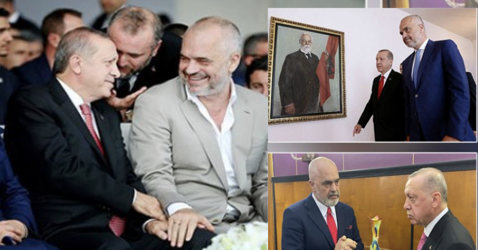 Lideri shqiptar Edi Rama është kthyer në pashá të ‘Sulltanit’ Erdogan