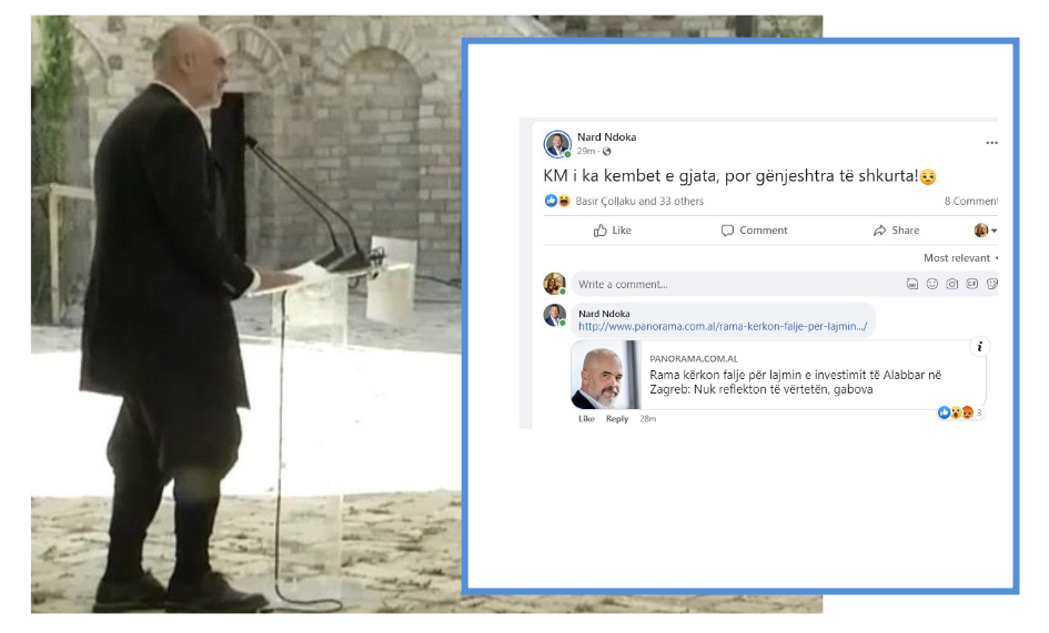 Ish-deputeti tallet me Ramën : Këmbët i ka të gjata, por gënjeshtrat e shkurtra