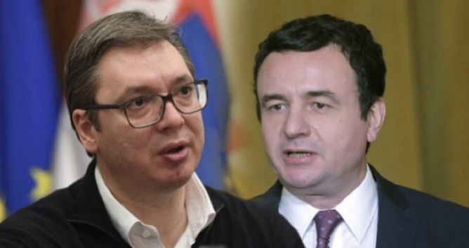 Vuçiç refuzon të takojë Albin Kurtin gjatë Forumit të paqes në Francë