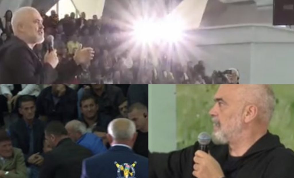 VIDEO/ Nxori jashtë tropojanin se tha ‘Rama ik’, Berisha: Arrogancë dhe urrejtje shpreh në fytyrën e vrerosur