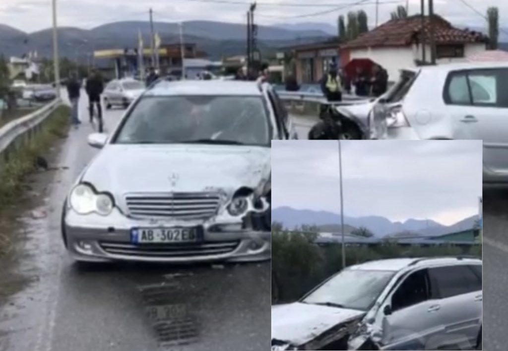 Përgjaken rrugët e vendit, ja pamjet nga aksidenti i trefishtë