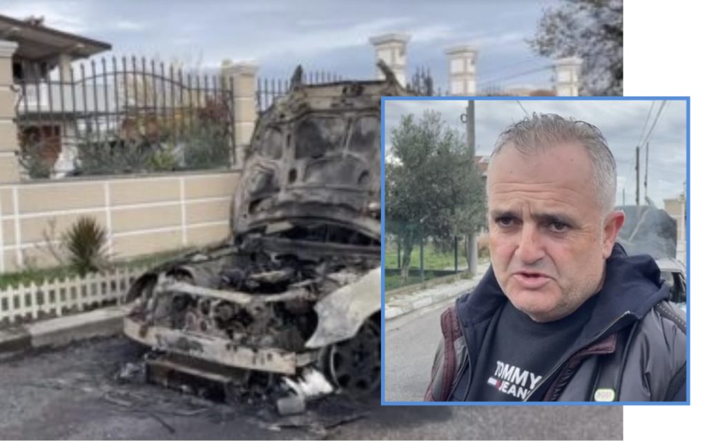 Flet biznesmeni që iu dogj makina: Nuk jam njeri i problemeve, shteti të bëjë punën e tij