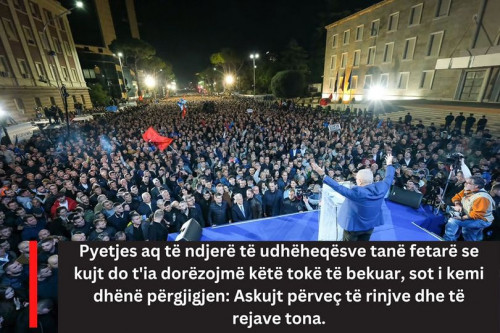 Ilir Meta reagon një ditë pas protestës në Bulevard: Shqipëria u përket të rinjve!