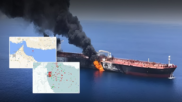 Goditet nga droni anija me naftë në Gjirin e Omanit, “Pacific Zircon” në pronësi të miliarderit izraelit