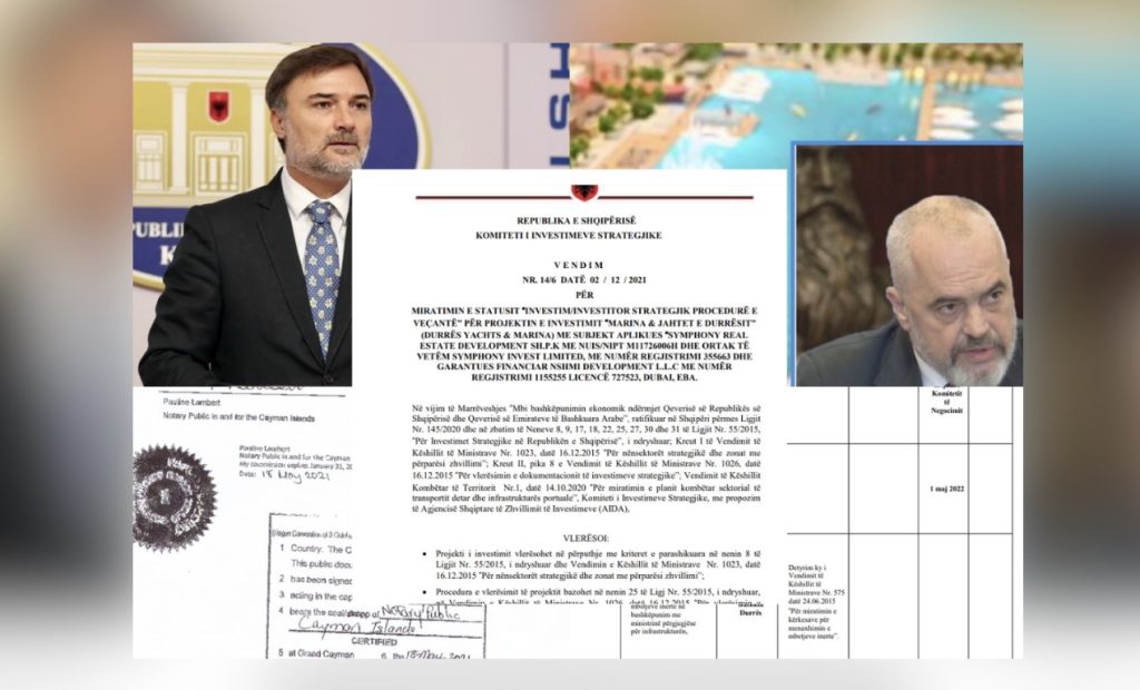 Alibeaj publikon dokumentet që ka firmosur Rama: Ja ku faktohet se kompania është e regjistruar në parajsa fiskale