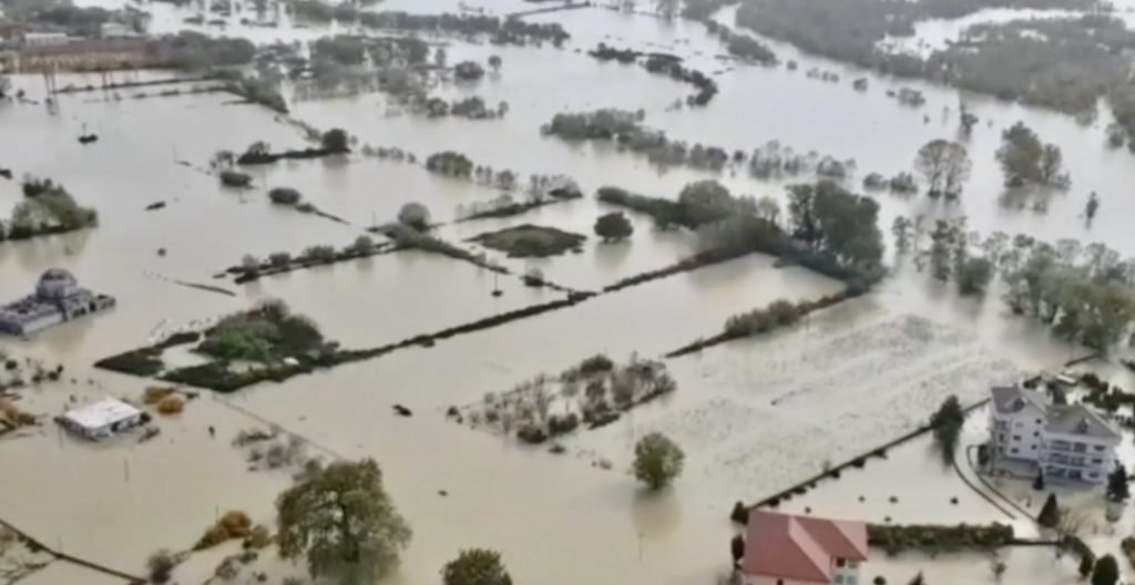 VIDEO/ Pamjet, Shkodra e përmbytur