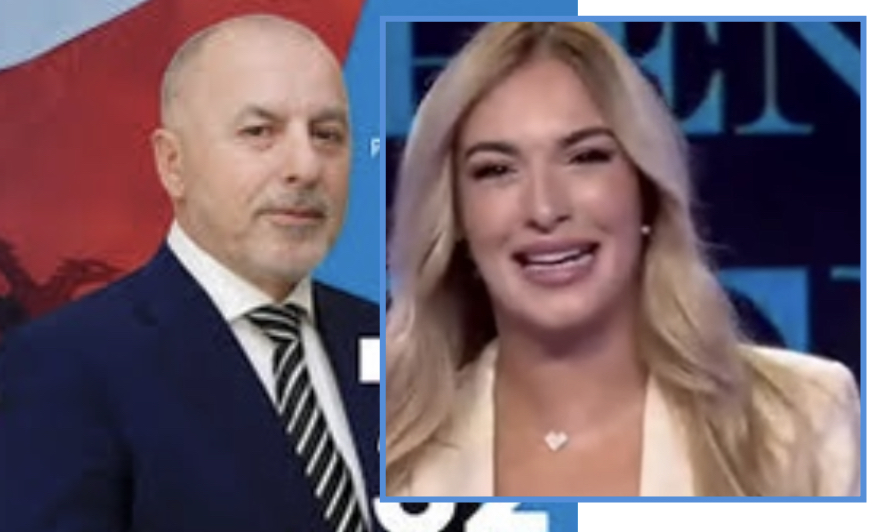 Orjela Nebijaj dhe Petrit Doda dorëzojnë formularin e vetëdeklarimit në KQZ